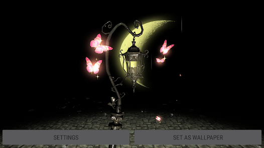 Captura de Pantalla 17 Fireflies 3D Live Wallpaper android