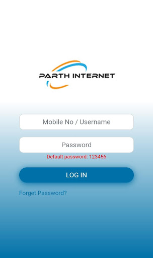 PARTH INTERNET Screen 2