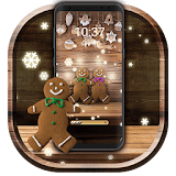 Gingerbread Man Christmas Theme icon