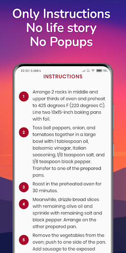 Only Recipe - Remove clutter Screen 3