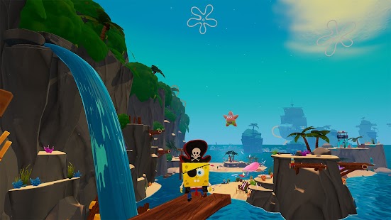 SpongeBob – zrzut ekranu z Kosmicznego Wstrząsu
