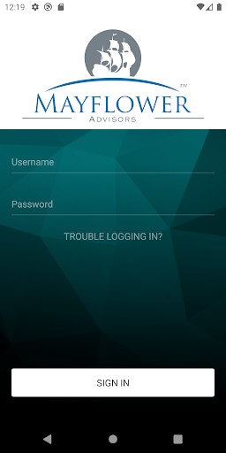 Android application Mayflower Advisors screenshort