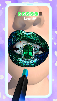 Lipstick Makeup Gameのおすすめ画像5