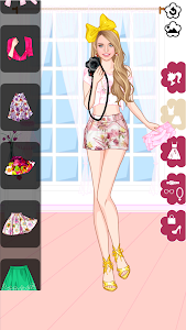 Floral Summer dress up game Unknown