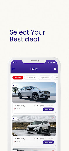 MorningStar Rent A Car Screen 3