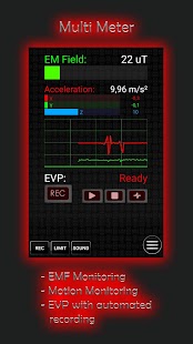 Ultimate Ghost Detector (real EMF, EVP recorder) Screenshot