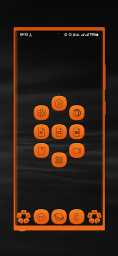 Screenshot of Saffron India Icon Pack