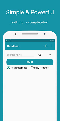 DroidRest - Rest Api Client Screen 3