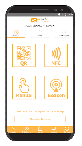 Android application Gesad Mobile screenshort