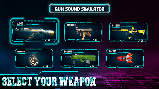 Gun Sounds app: Gun Simulator