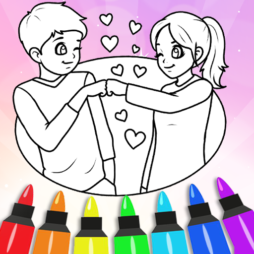 Love Romantic coloring Game Download on Windows