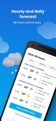 Weather&Rain:Weather Forecast Screenshot 2 - AppWisp.com