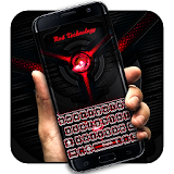 Red Technology Keyboard icon