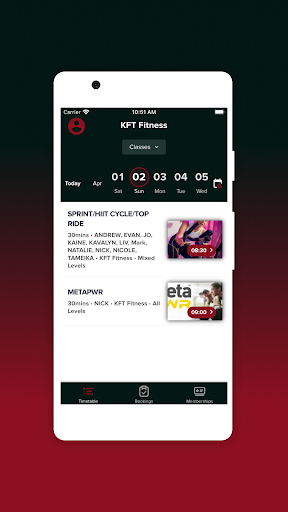 KFT FITNESS1 Screenshot 3 - AppWisp.com