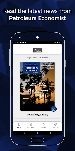 Android application Petroleum Economist screenshort