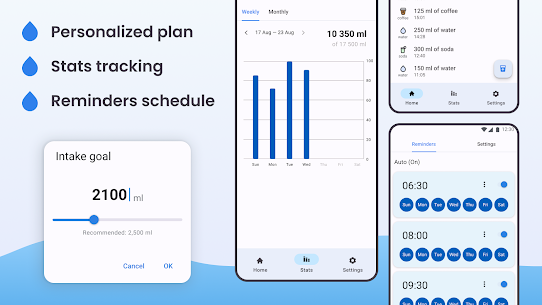 Water Tracker – Drink Reminder 2
