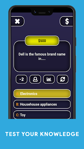Android application Millionaire - Trivia Quiz Game screenshort