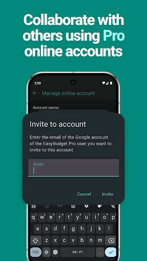 Screenshot of EasyBudget - Budget planning