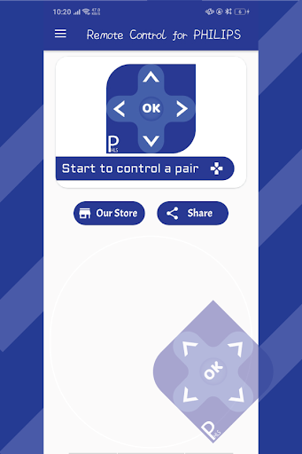 Universal Remote for PHILIPS Screen 2