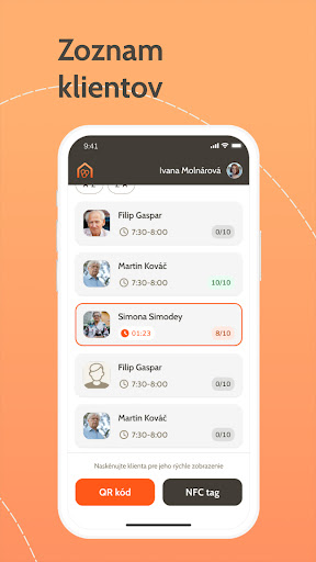 caresee - homecare Screen 3