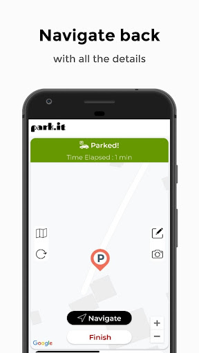 Park It - Park & Find Vehicle Screen 2