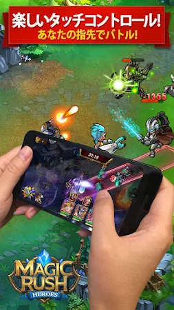 Game screenshot マジックラッシュ (Magic Rush: Heroes) mod apk