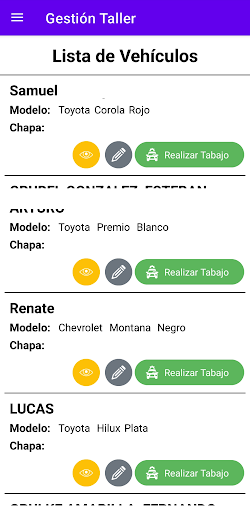 Gestión Talleres Screen 3