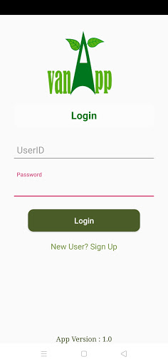 Van App Screen 2