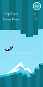 Ninja Rope Swing 1.7 APK + Mod (Unlimited money) إلى عن على ذكري المظهر