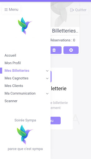 Soirée Sympa Screen 2