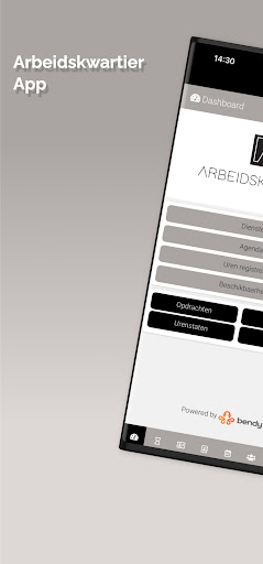 Android application Arbeidskwartier screenshort