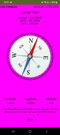 Lite Compass Screen 3