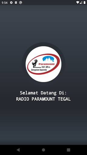 Android application Radio Paramount Tegal screenshort