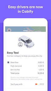 Easy Tappsi, a Cabify app  screenshots 1