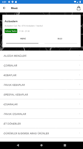 Hacıbaşar Kebap Baklava Screen 2