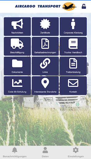 Aircargo Transport Screen 2