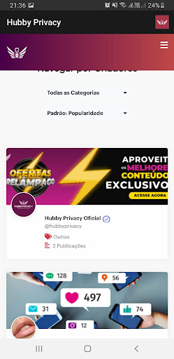Hubby Privacy - Seja Exclusivo Screen 2