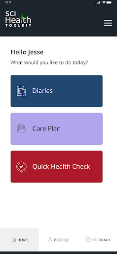 SCI Health Toolkit Screen 2