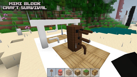 Mini Block Craft Survival 13.0 APK + Mod (Remove ads / Mod speed) for Android