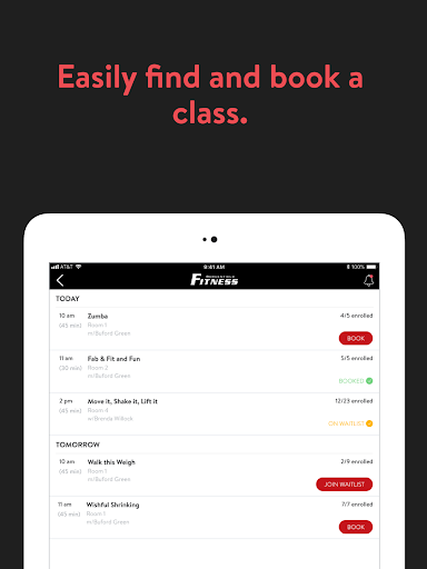 Screenshot of Bergenfield Fitness