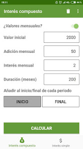 Captura 5 Calculadora de Interés - Compu android