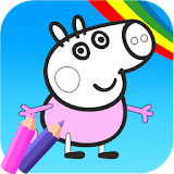Coloring Pages For Peppy Pig icon