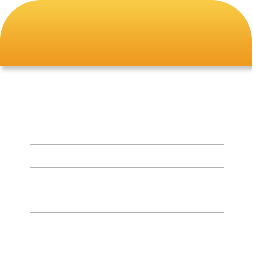 memo pad for writing 1.0 Icon