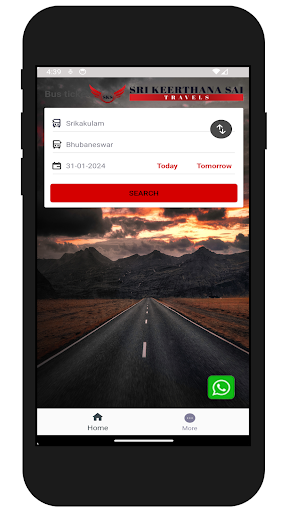 Android application Sri Keerthana Sai Travels screenshort