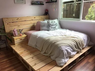 나무 침대 디자인