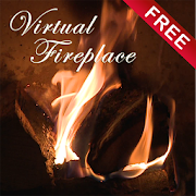 Virtual Fireplace LWP Free  Icon