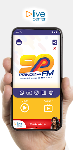 Android application Princesa 90 FM screenshort