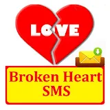 Broken Heart SMS Text Message icon
