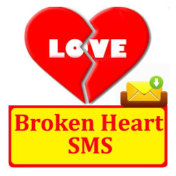 图标图片“Broken Heart SMS Text Message”