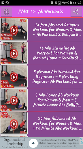 GYM Workout Videos Screenshot 3 - AppWisp.com